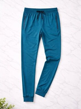 Men's Teal Performance Jogger Pants